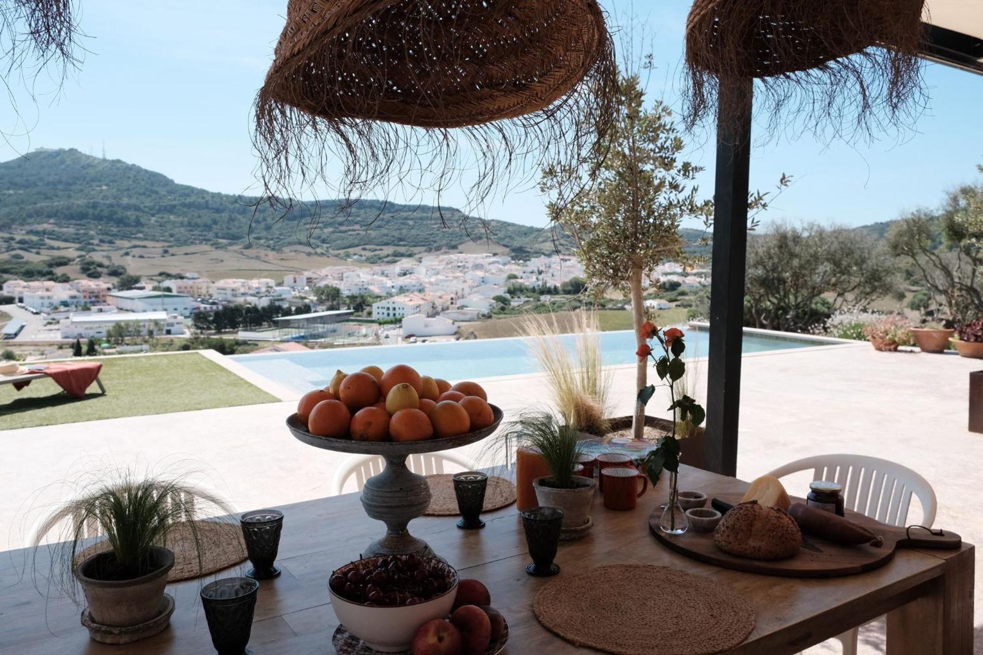 Casa Rural Bini Aumaia Es Mercadal Esterno foto